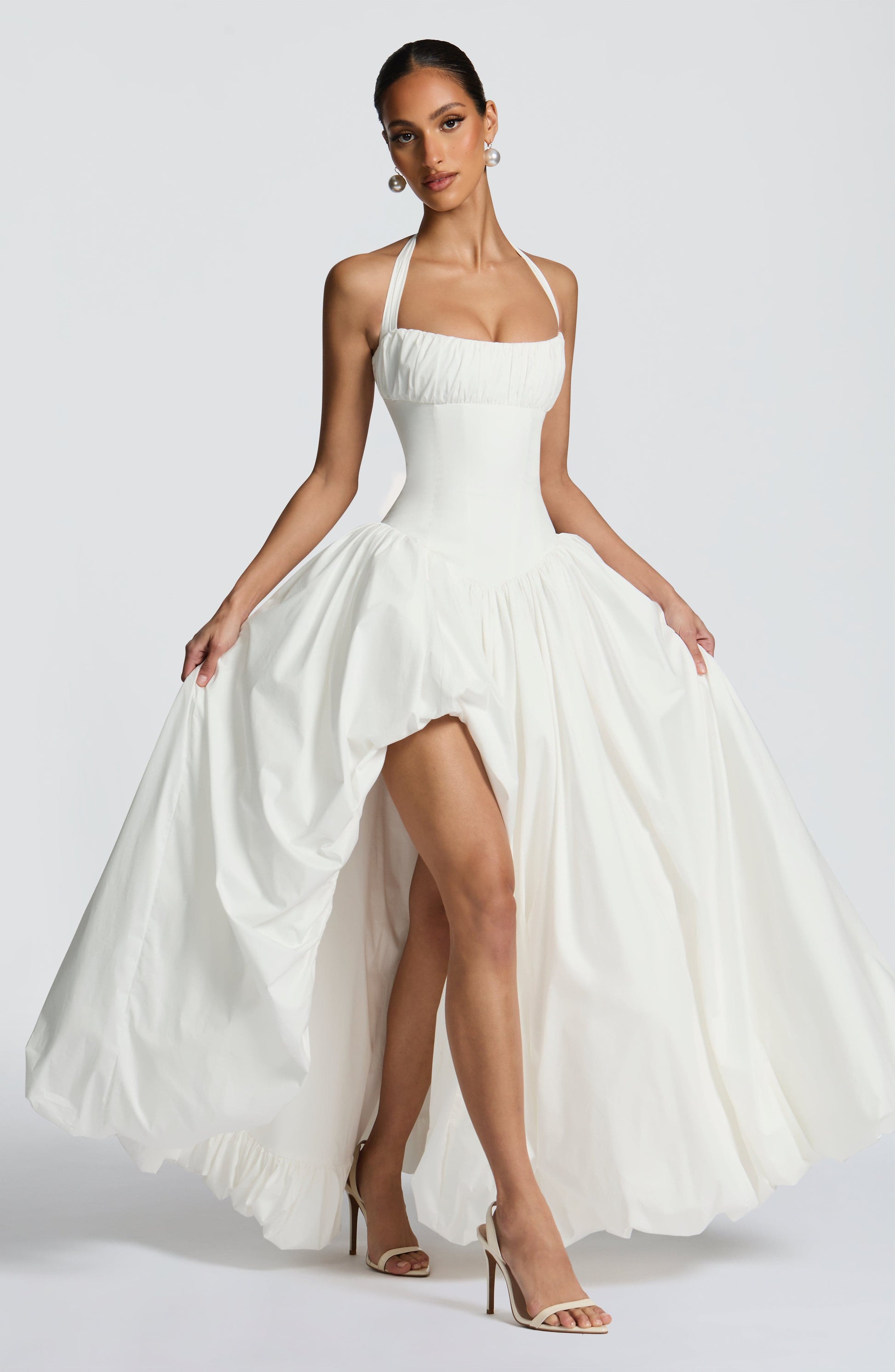 Rosette - Ivory Maxi Dress