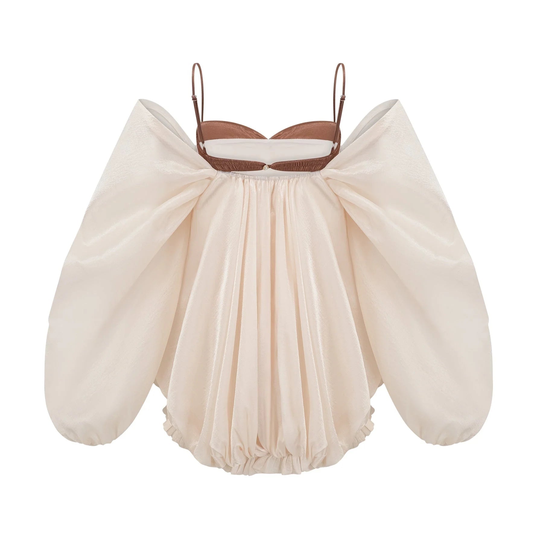 Adalgisa - Pleated Ruffled Mini Dress