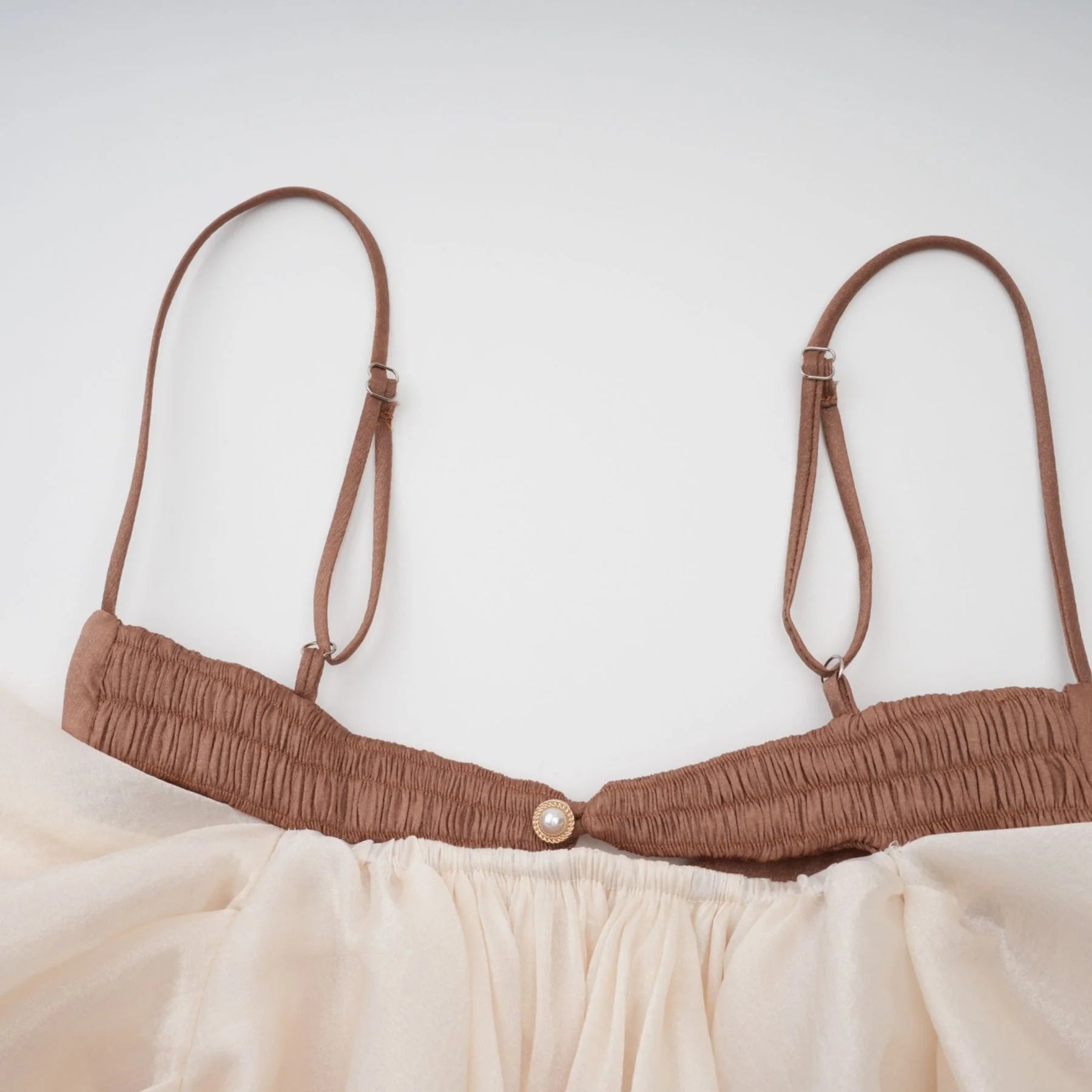 Adalgisa - Pleated Ruffled Mini Dress