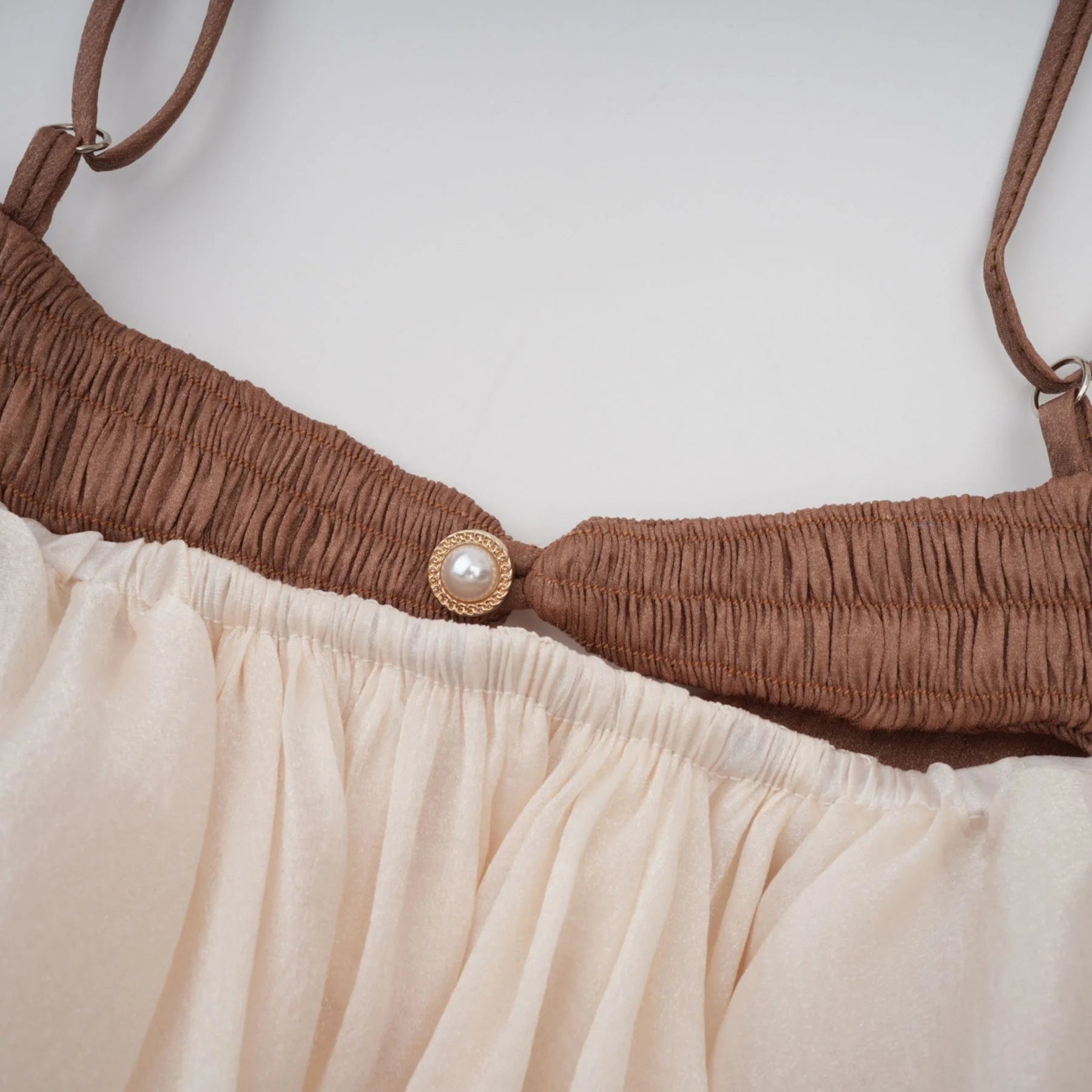 Adalgisa - Pleated Ruffled Mini Dress