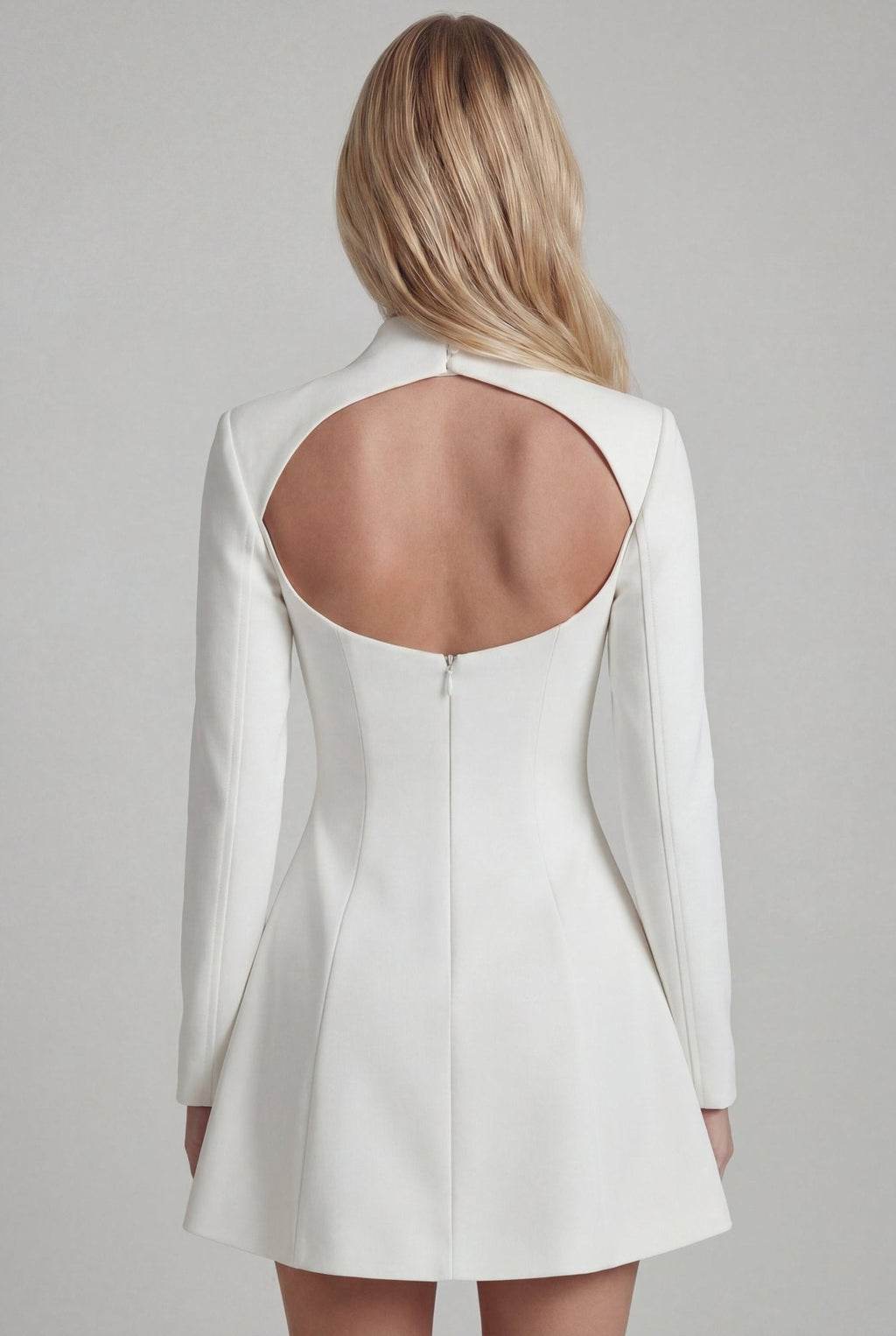 Lottie Mini Dress in White