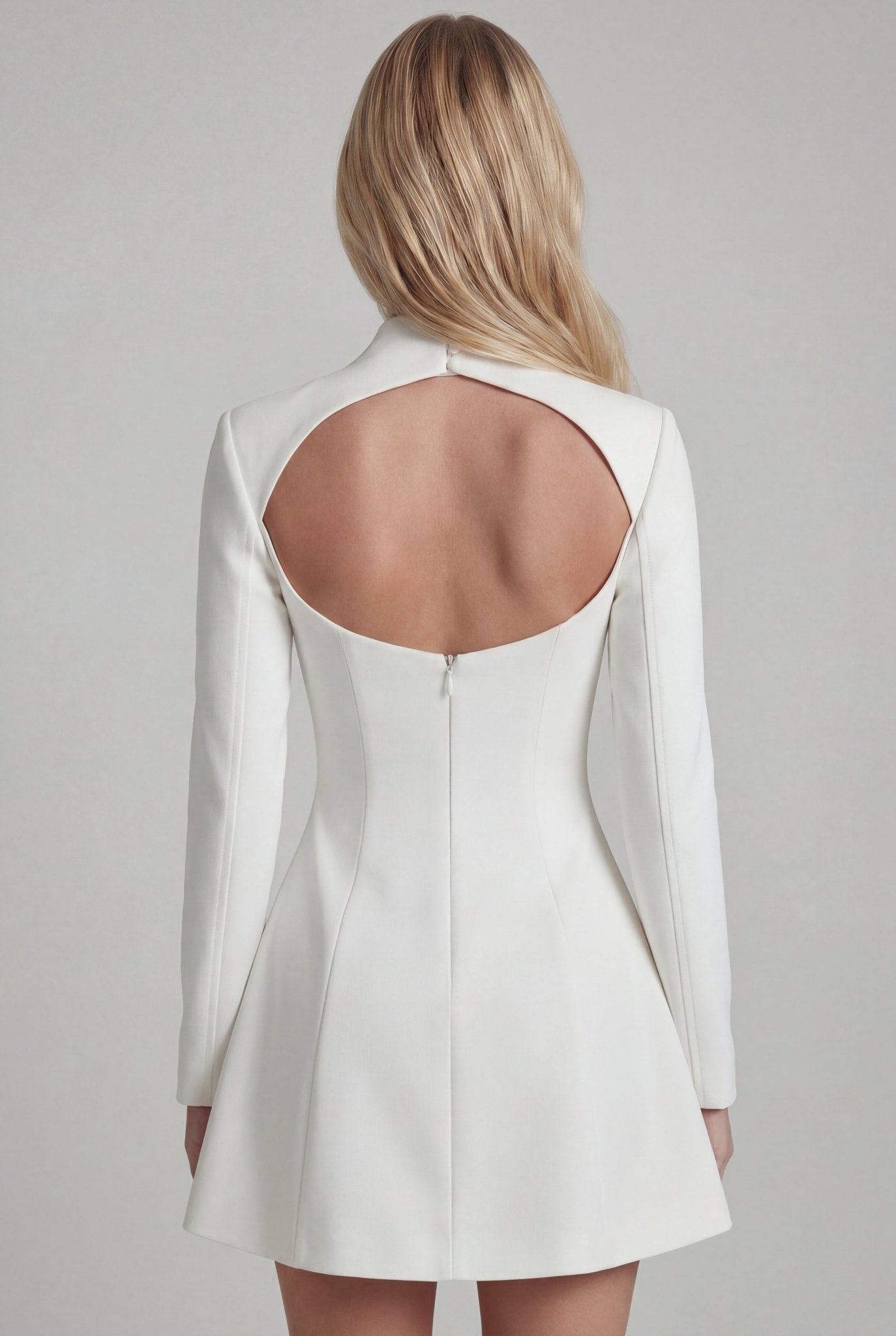 Lottie Mini Dress in White