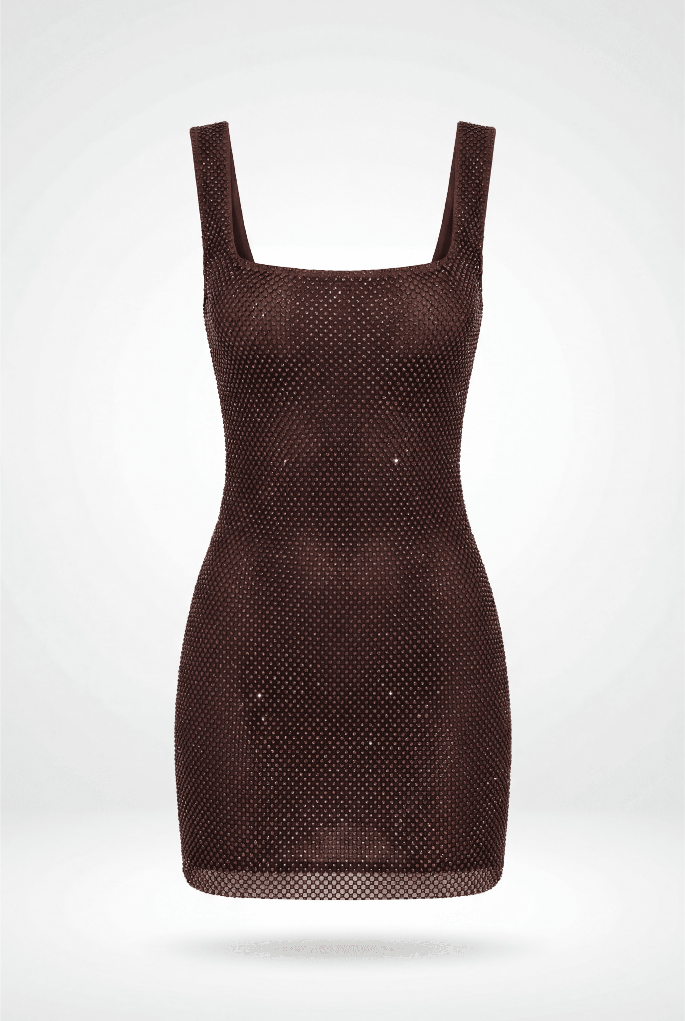 Lucia Mini Dress in Brown