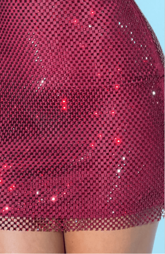 Lucia Mini Dress in Red