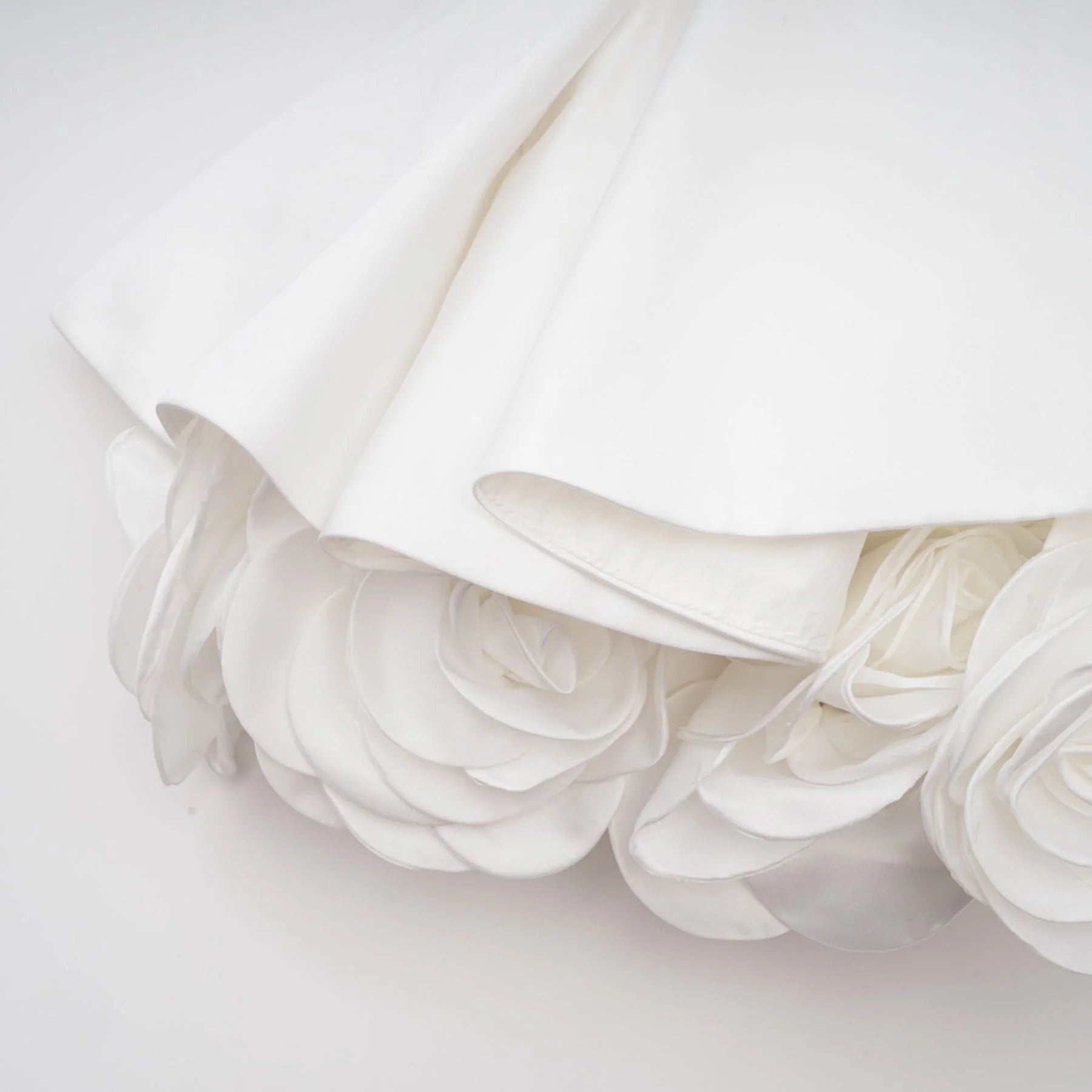 Bettina - White Layered Mini Dress