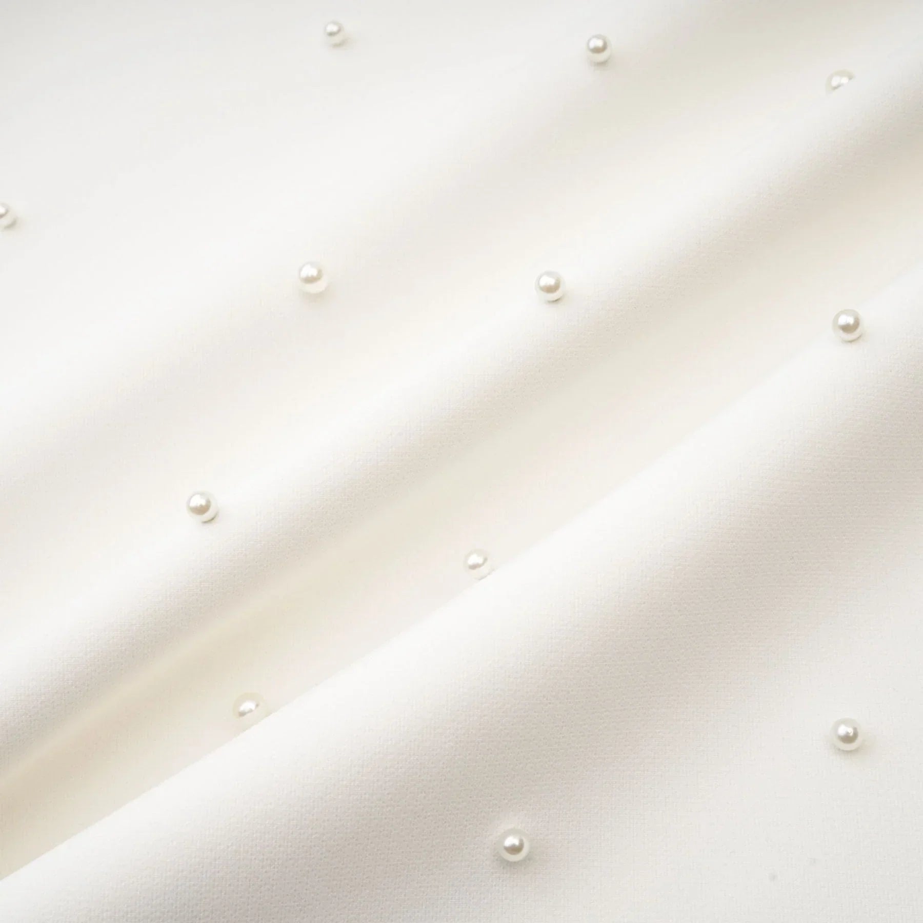 Abigail - White Pearl Maxi Dress