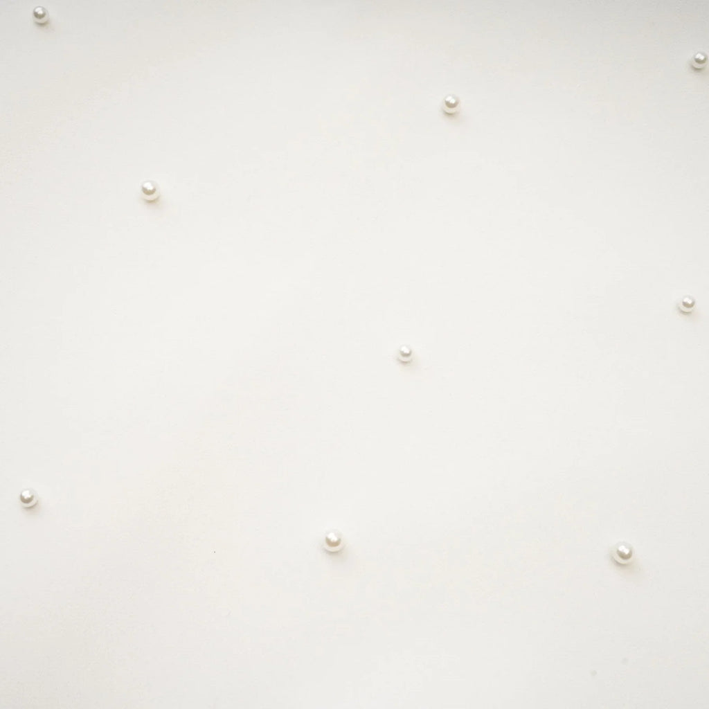 Abigail - White Pearl Maxi Dress