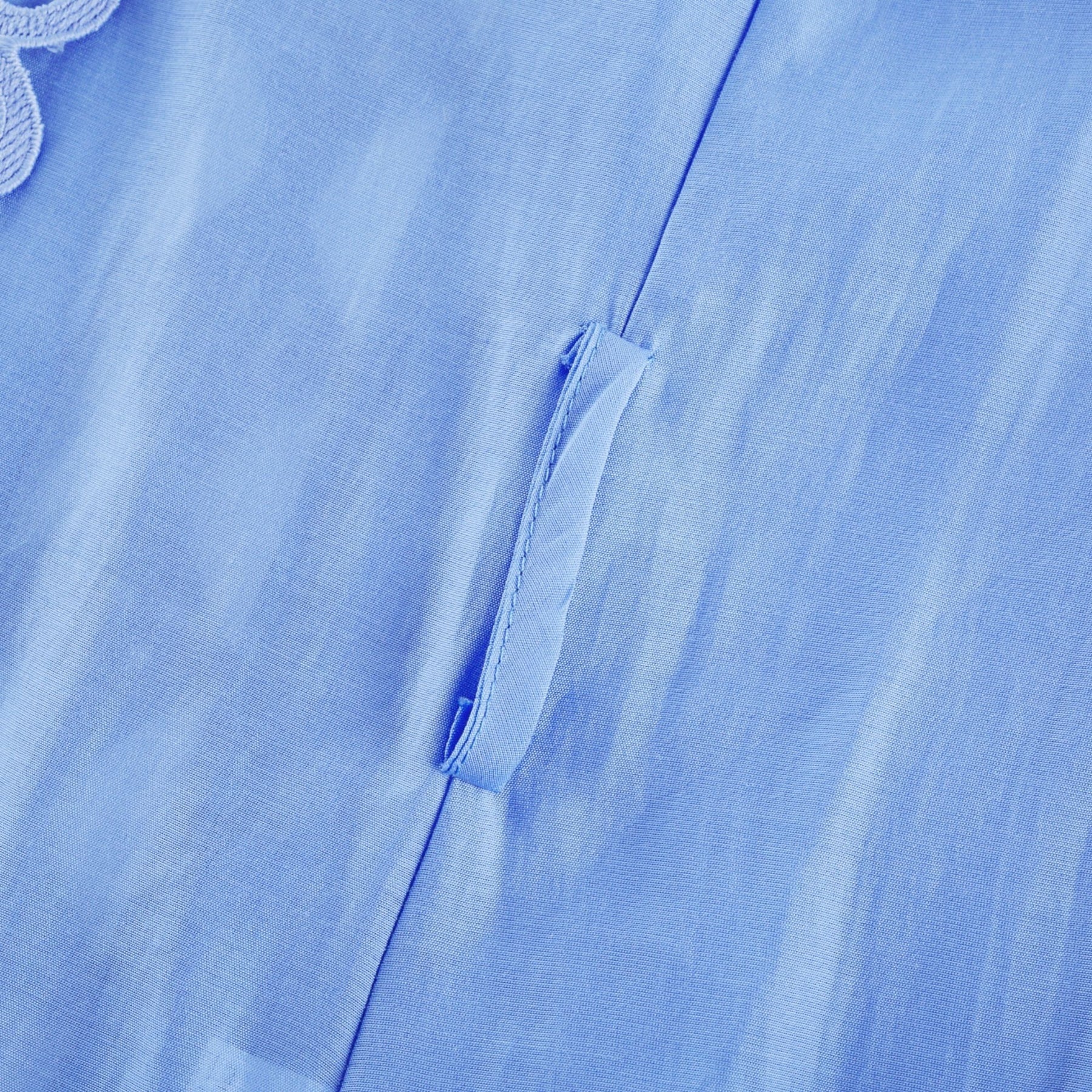 Audrey - Blue Cut Out Belted Mini Dress