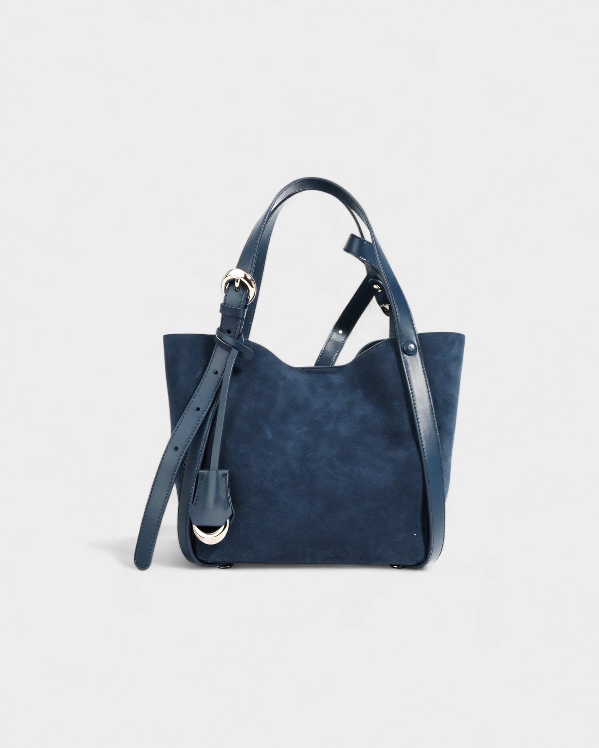 THESSA Faux Suede Shoulder Bag