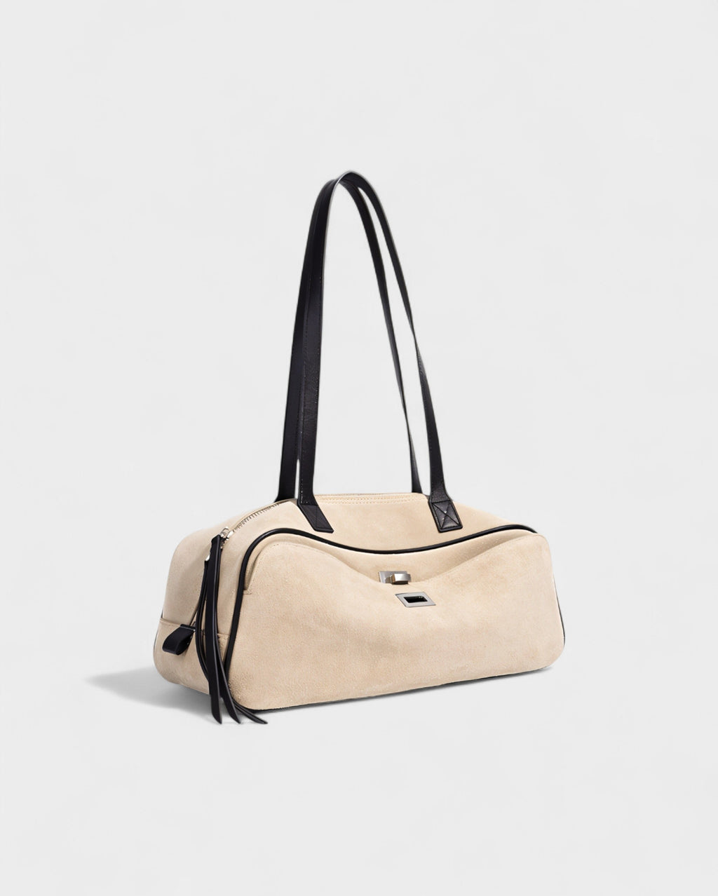SOREN Rectangular Turn-Lock Shoulder Bag