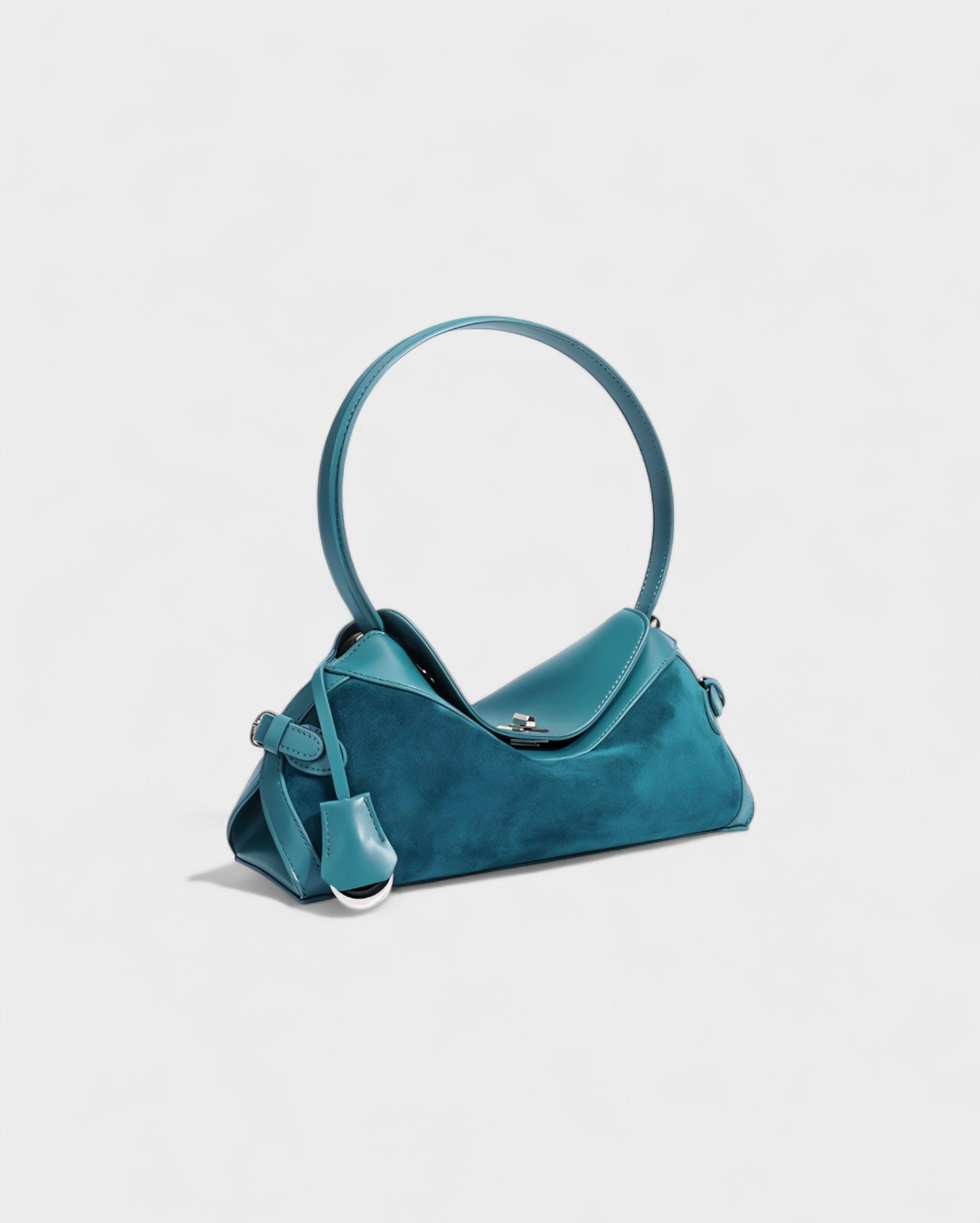 PRIELLE Round Handle Shoulder Bag