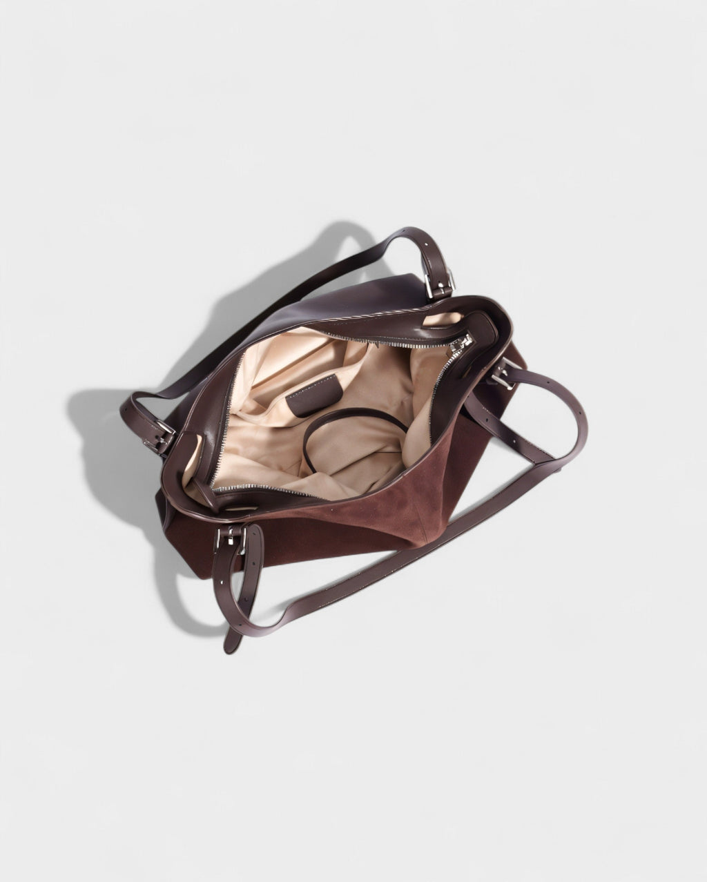 ANIVA Slouch Suede Tote Bag