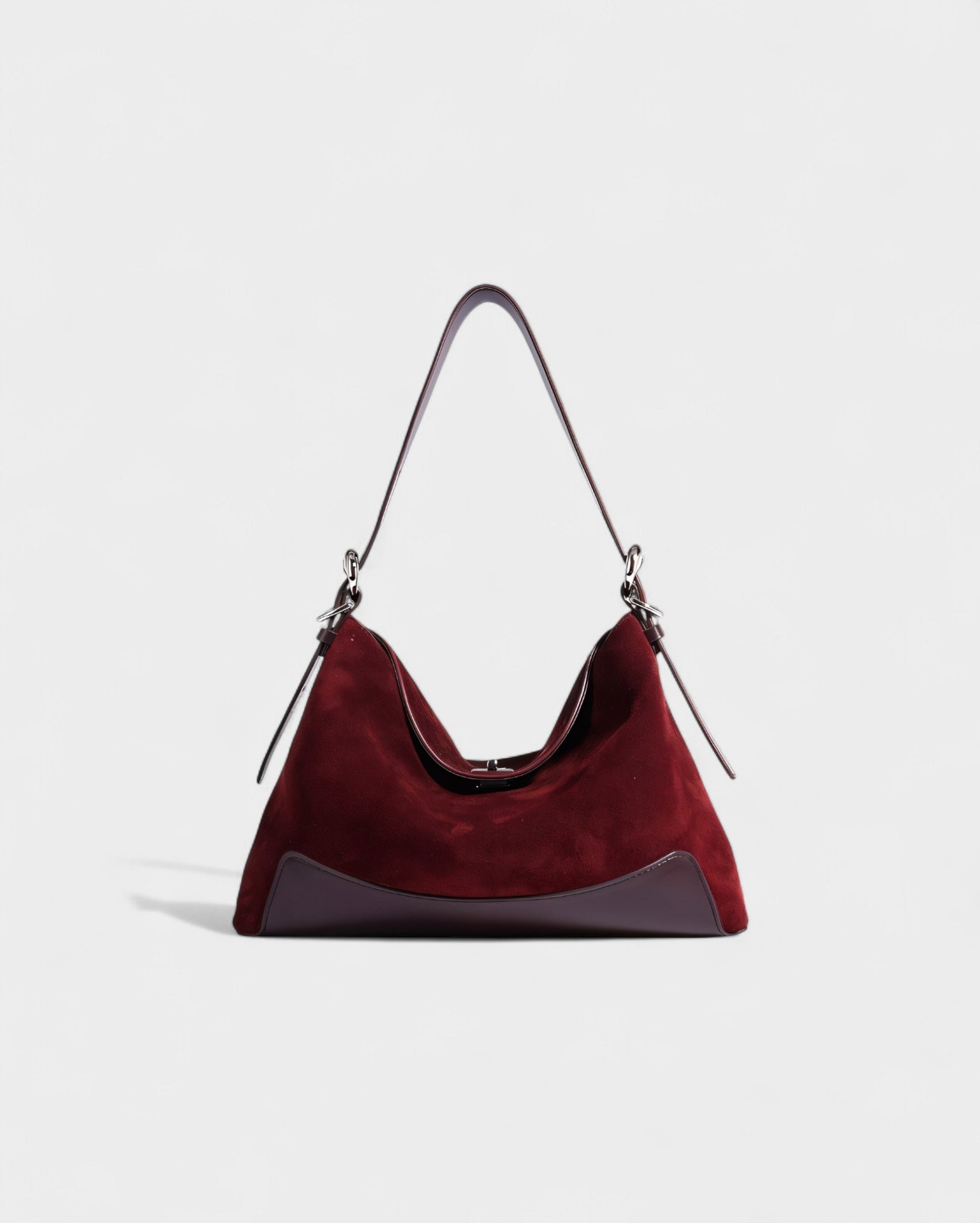 MAVINA Suede Tote Shoulder Bag