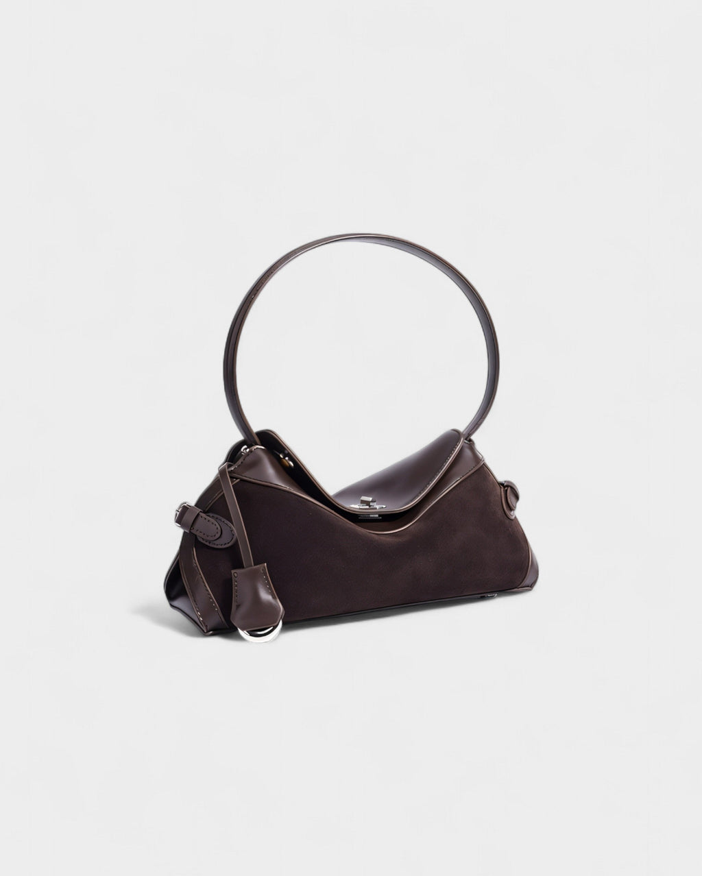 PRIELLE Round Handle Shoulder Bag