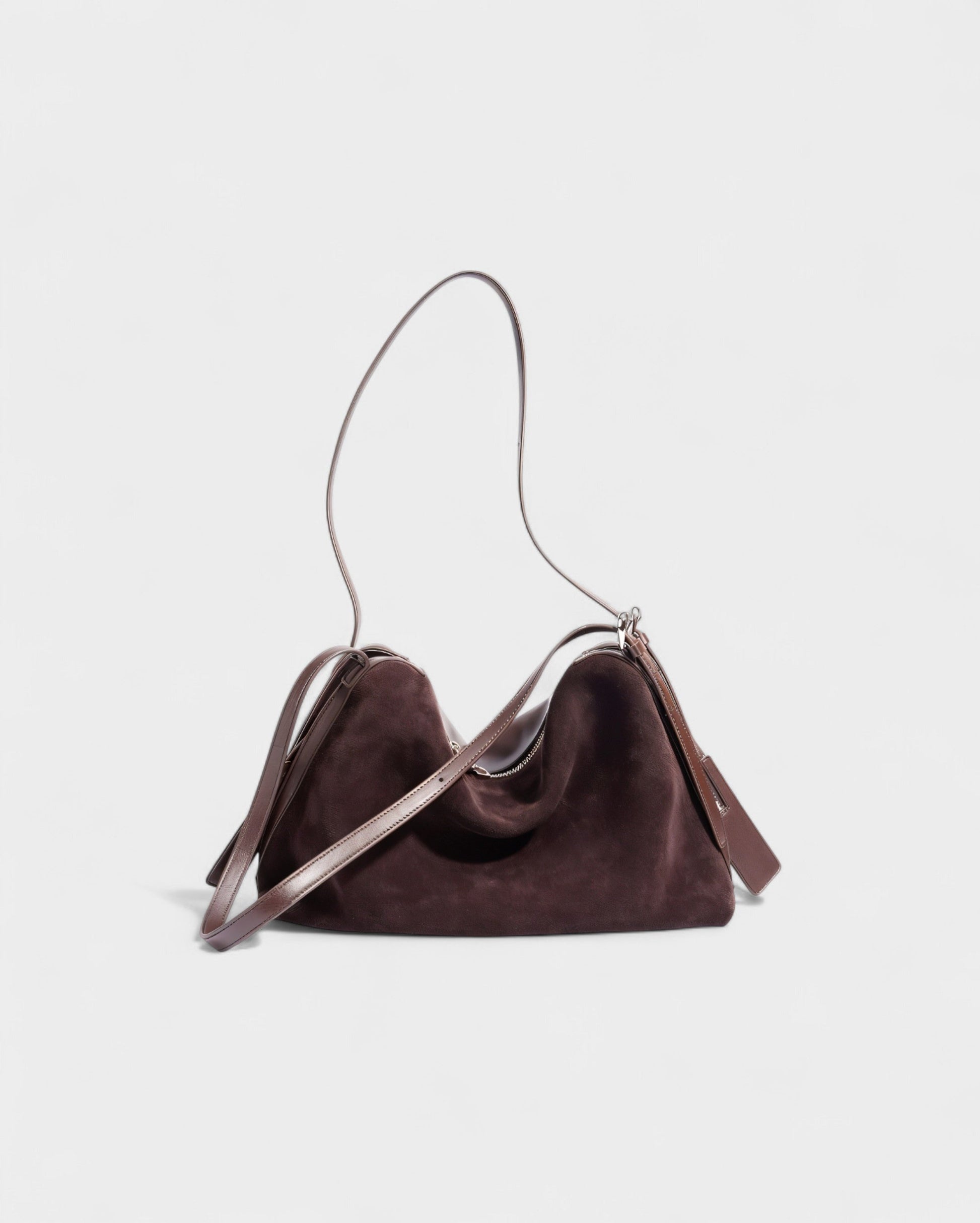 HARESHA Double-Strap Slouch Shoulder Bag