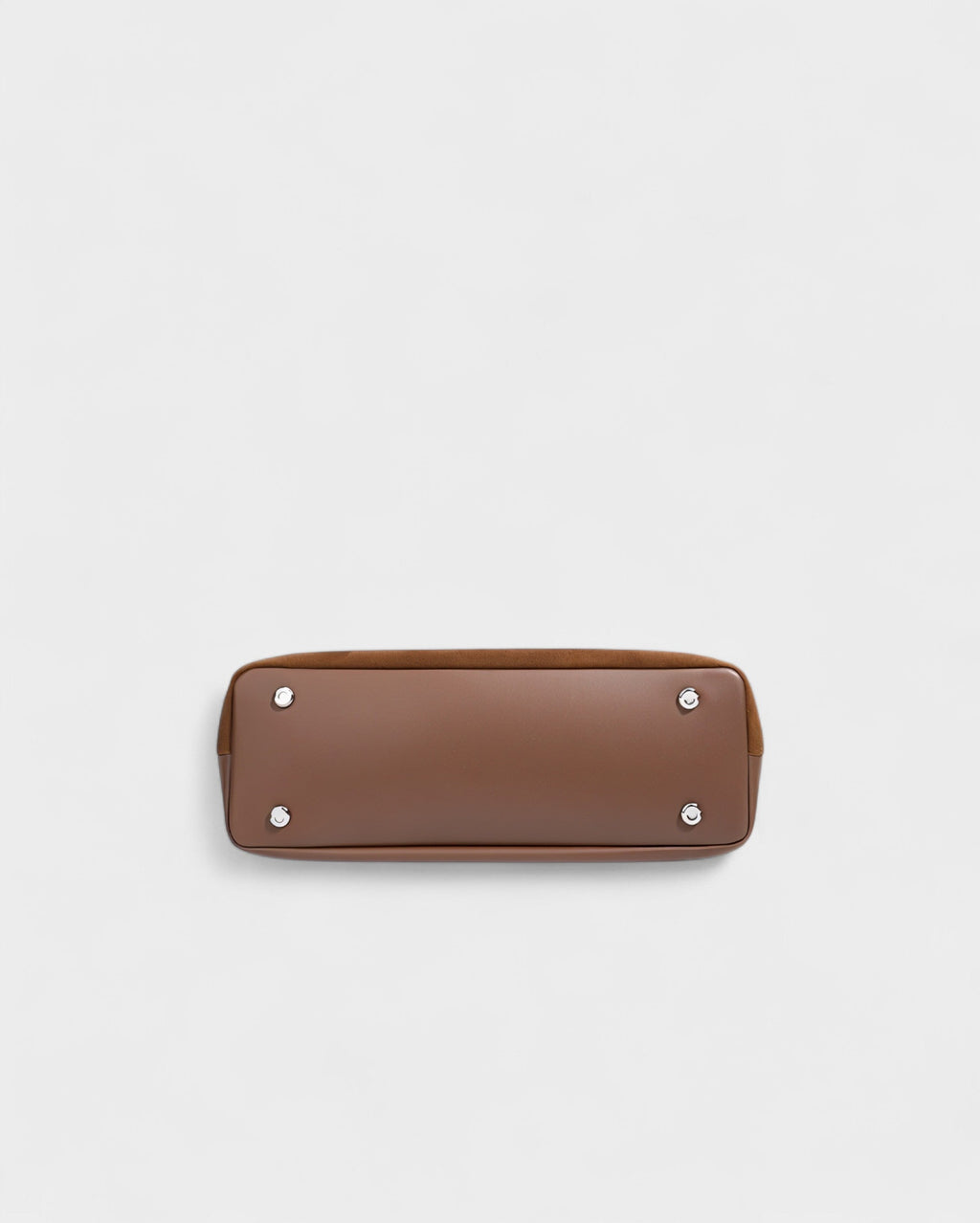 ORLINA Faux Suede Tote with Top Turn-Lock