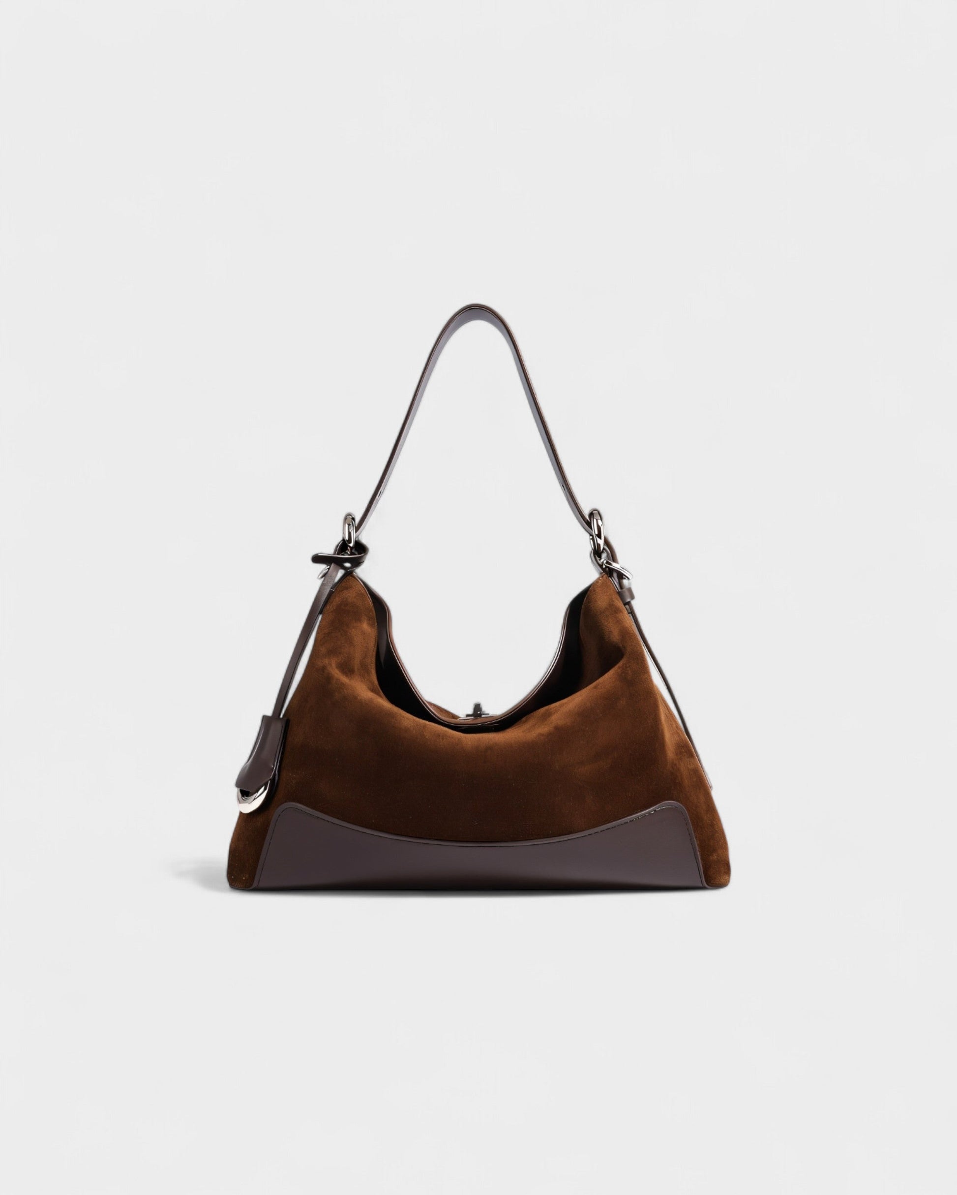 MAVINA Suede Tote Shoulder Bag