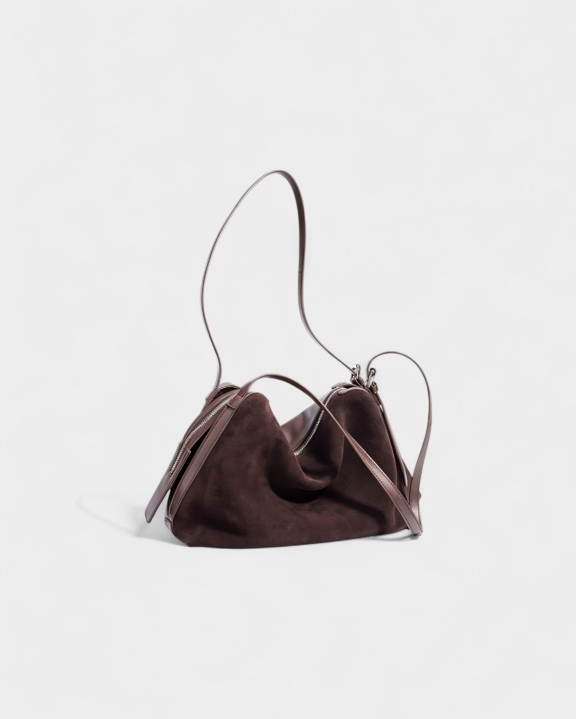 HARESHA Double-Strap Slouch Shoulder Bag