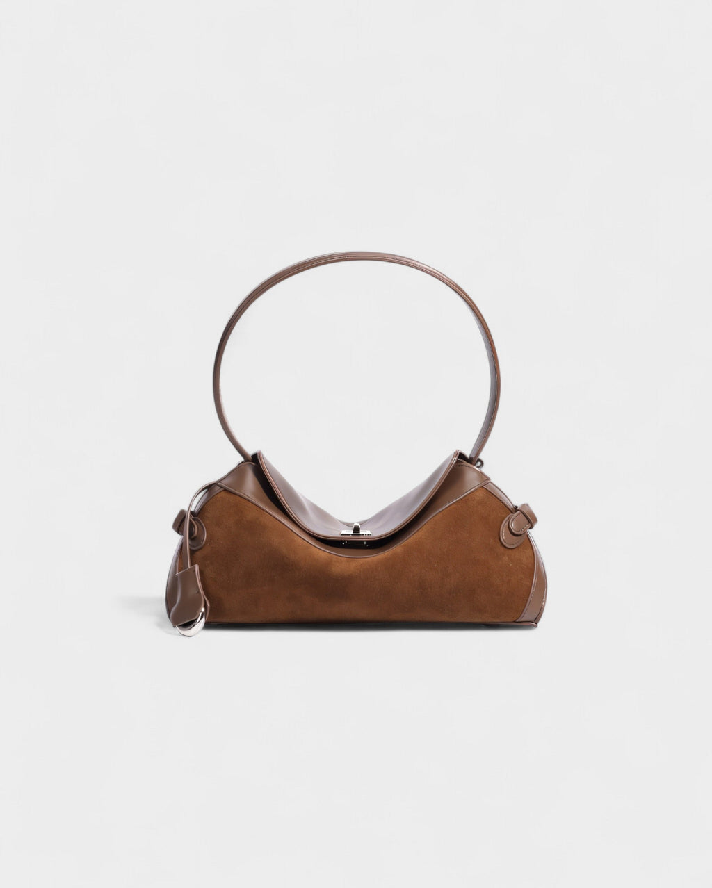 PRIELLE Round Handle Shoulder Bag