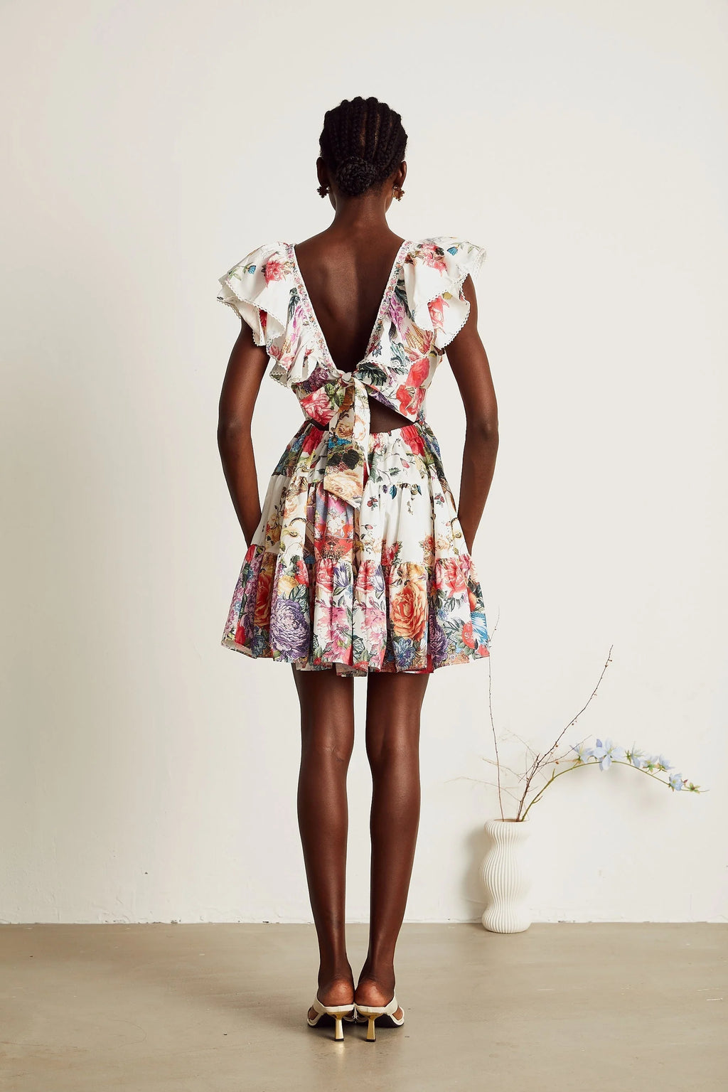 Beatrice - Crystal Embellished Mini Dress