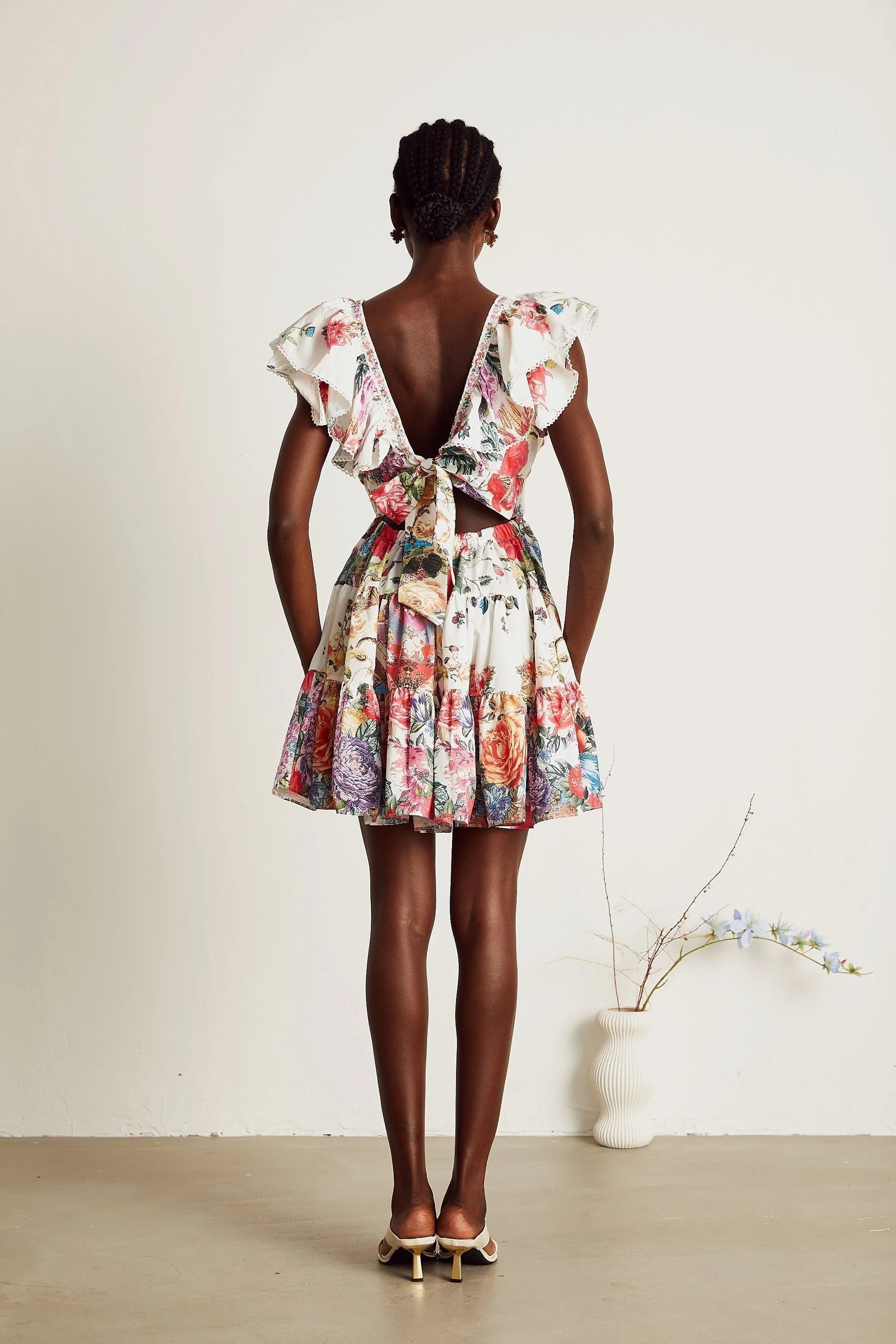 Beatrice - Crystal Embellished Mini Dress