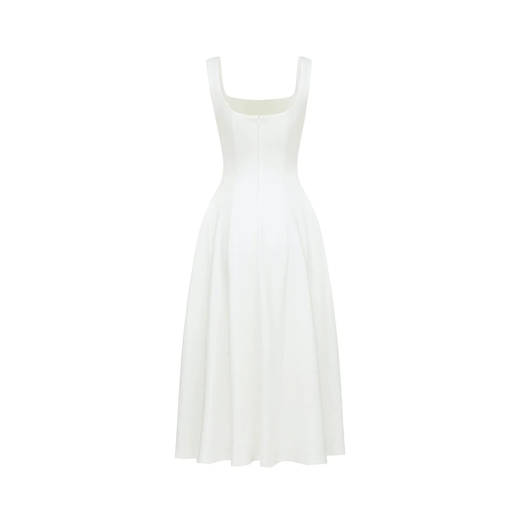 Leanna - White Midi Dress