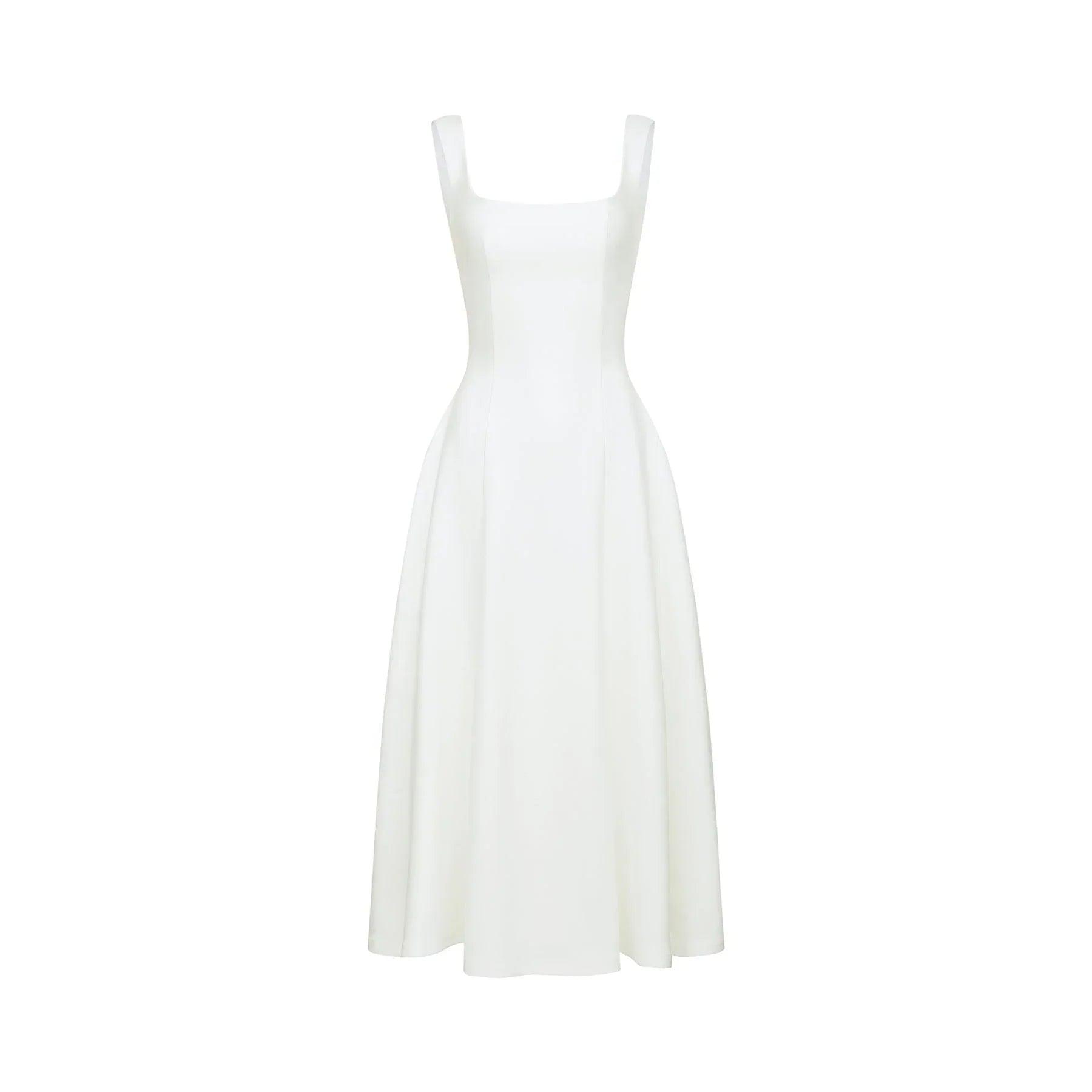 Leanna - White Midi Dress