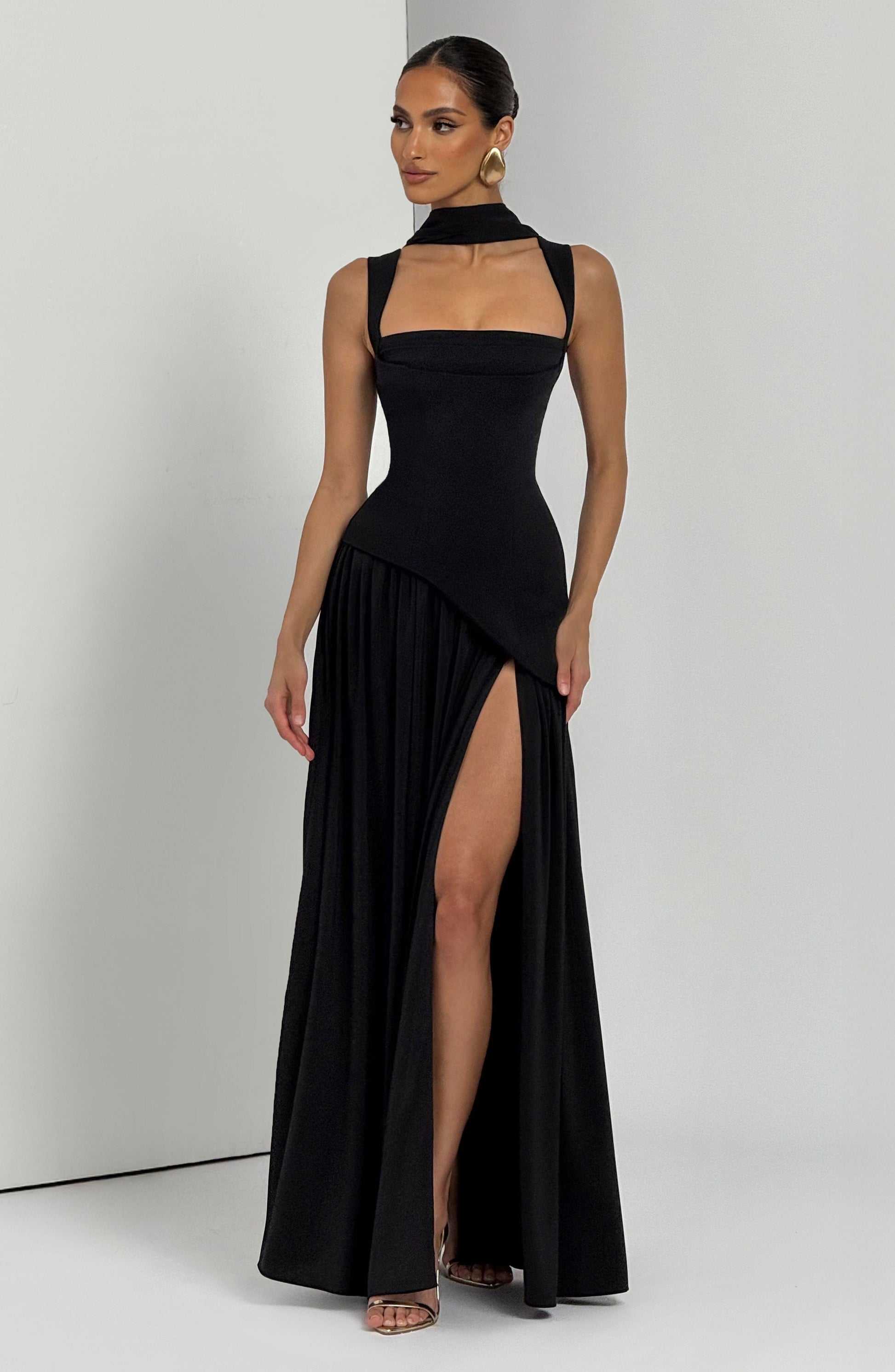 Laure - Black Maxi Dress