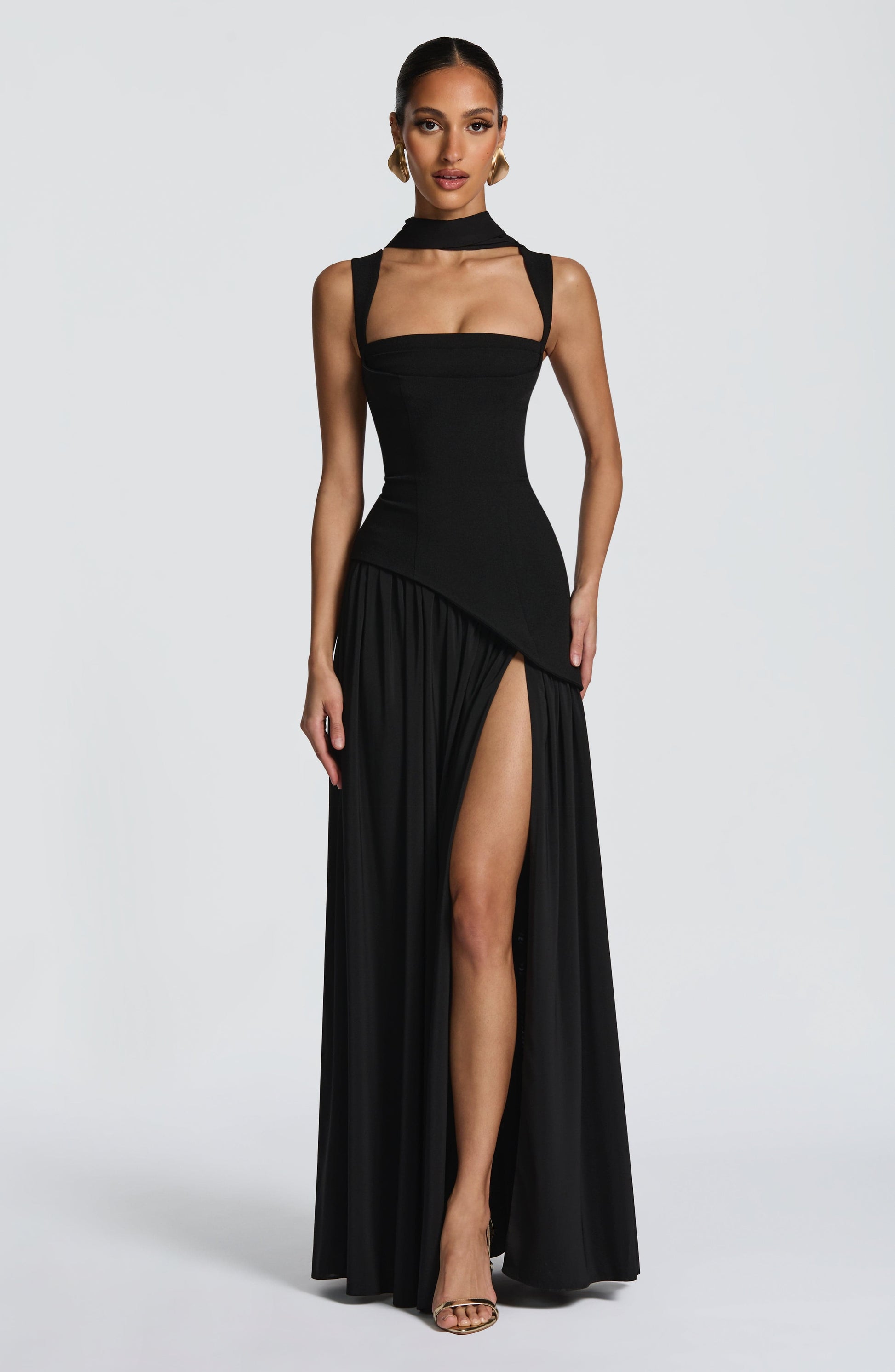 Laure - Black Maxi Dress