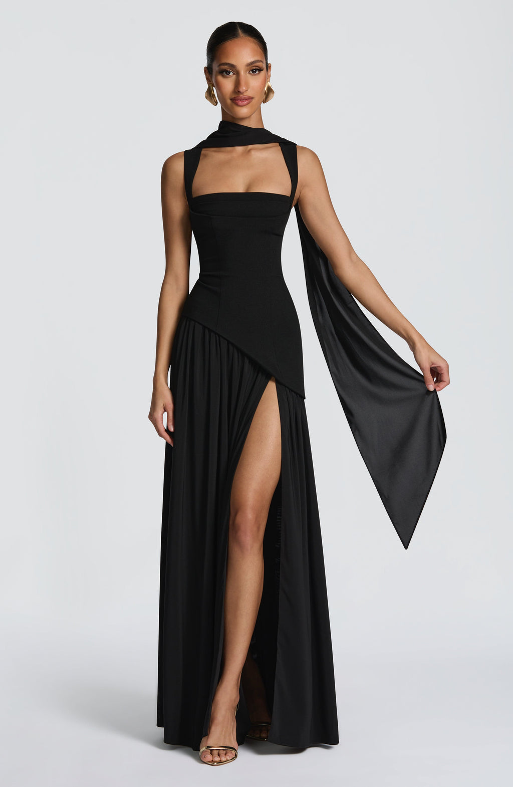 Laure - Black Maxi Dress