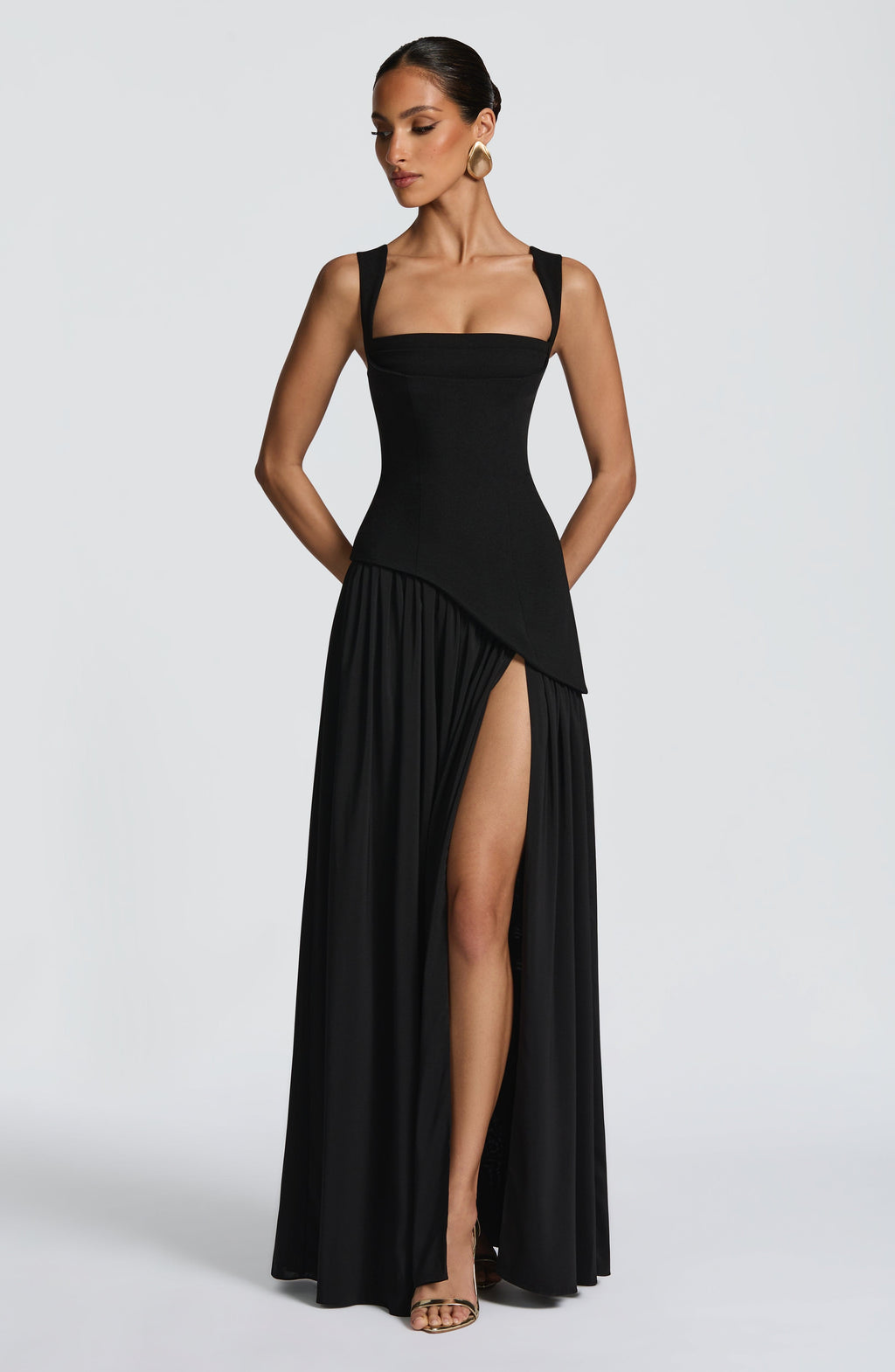 Laure - Black Maxi Dress