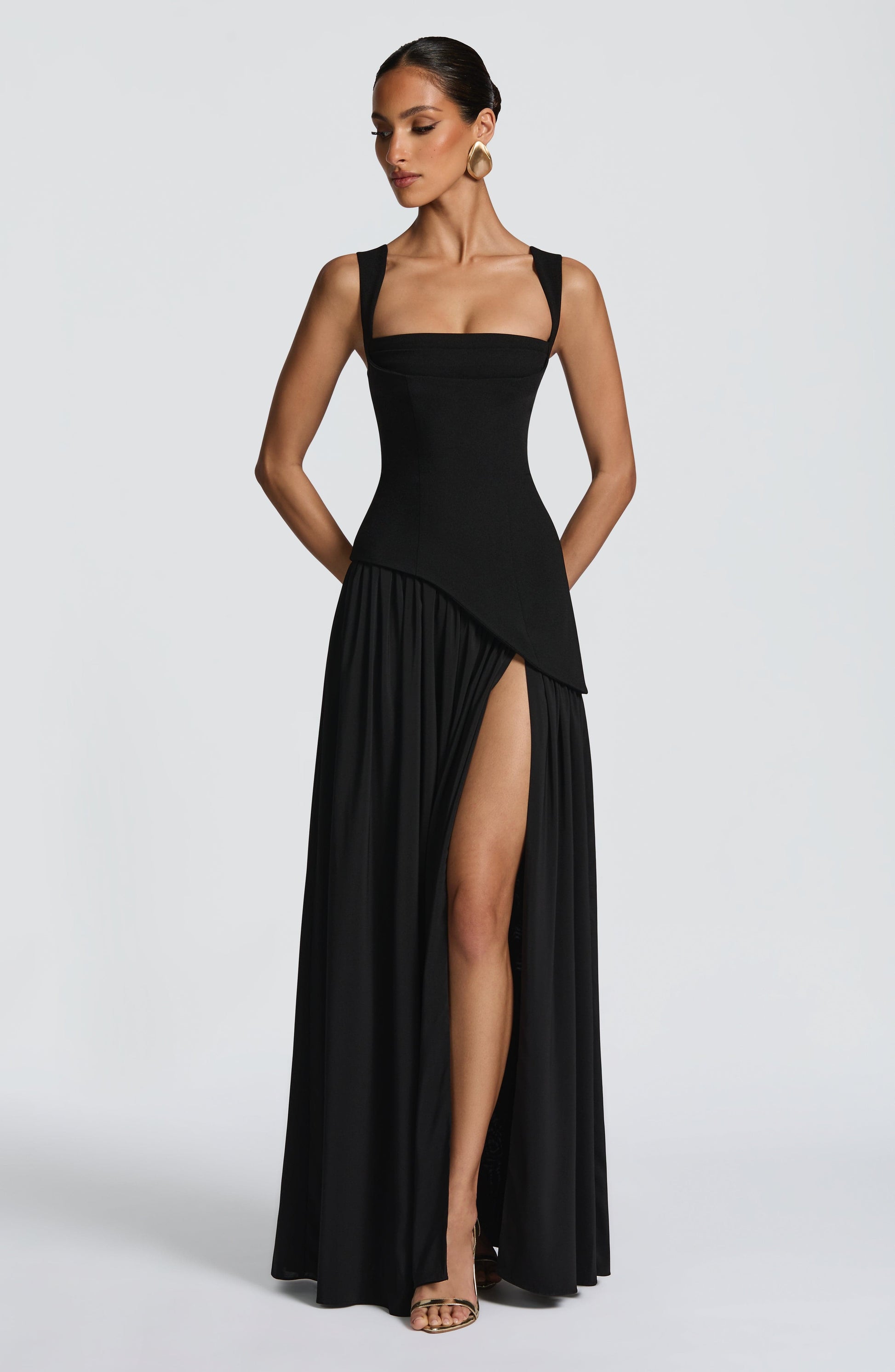 Laure - Black Maxi Dress