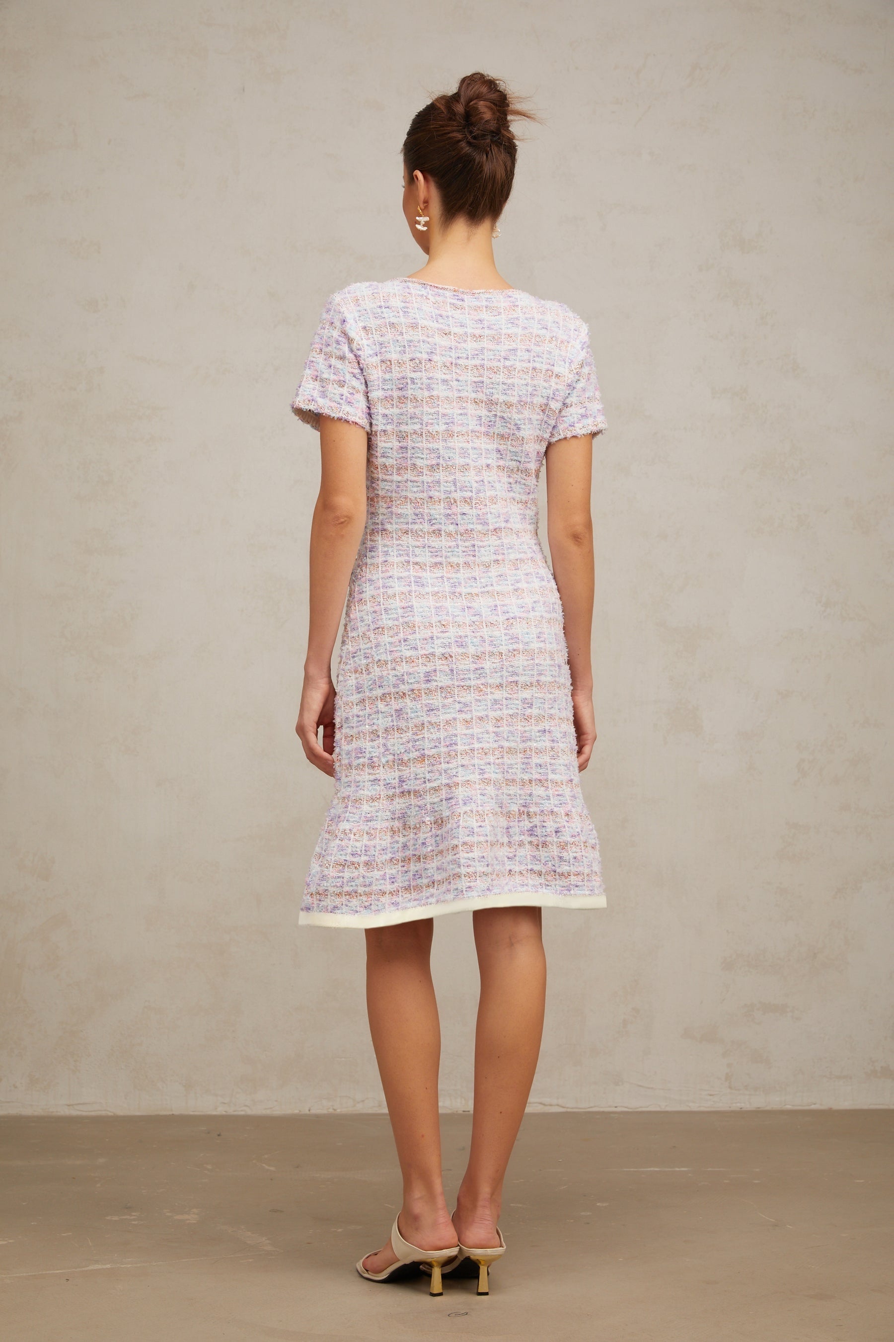 Lacey - Crystal Embellished Midi Dress