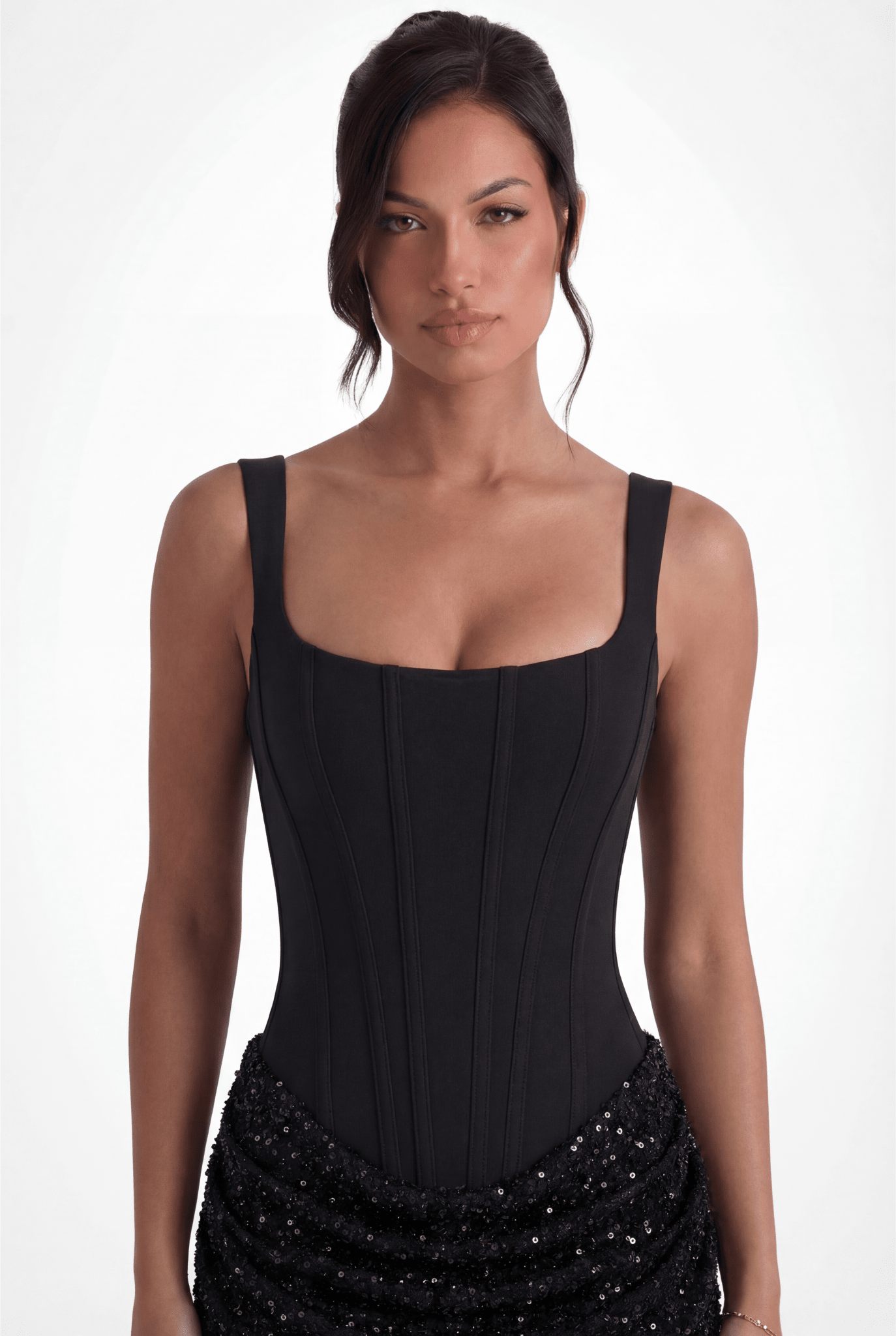 Yasmine Mini Dress in Black