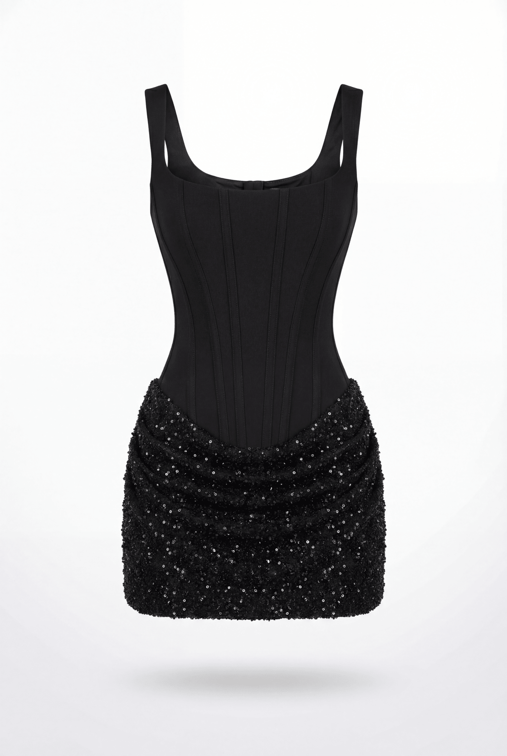 Yasmine Mini Dress in Black