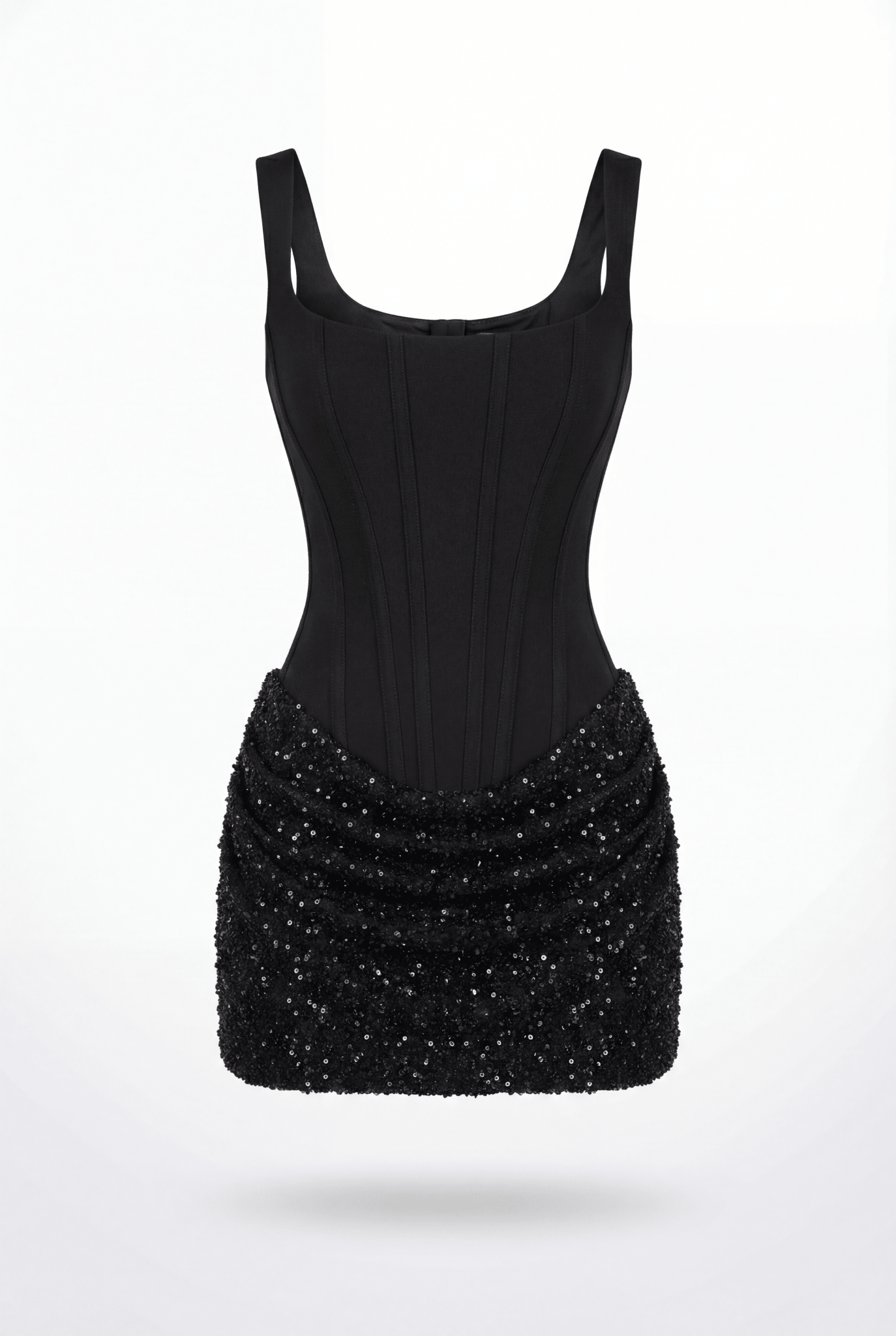 Yasmine Mini Dress in Black