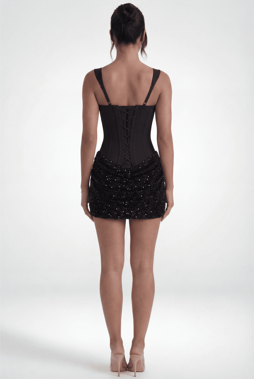 Yasmine Mini Dress in Black