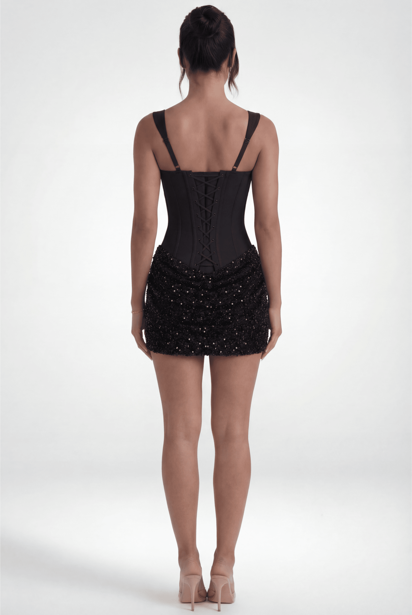 Yasmine Mini Dress in Black